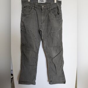 Mountain Khakis Camber Pants Dark Grayish Green Size 33x30